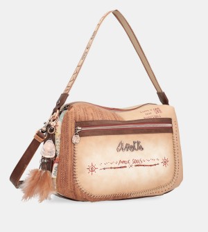 Anekke Tribe Large With Shoulder Strap Ženske Torba Crossbody | 9608174-TR