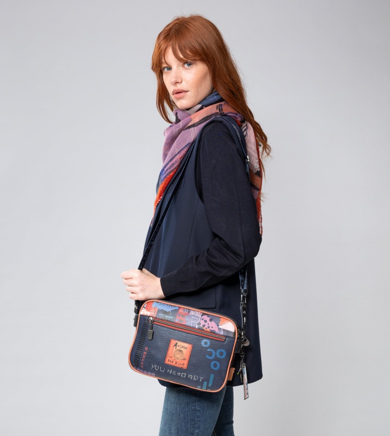 Anekke Contemporary 3 Compartment Ženske Torba Crossbody | 6148372-TV