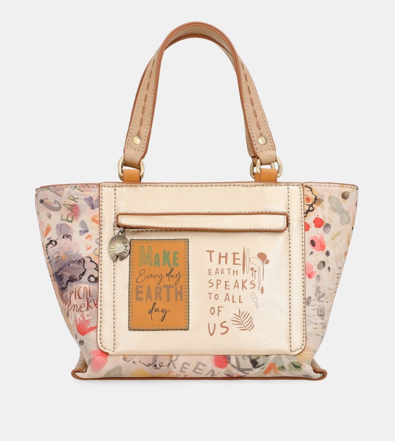 Anekke Nature Pachamama Golden Ženske Torba Tote | 2385041-MW