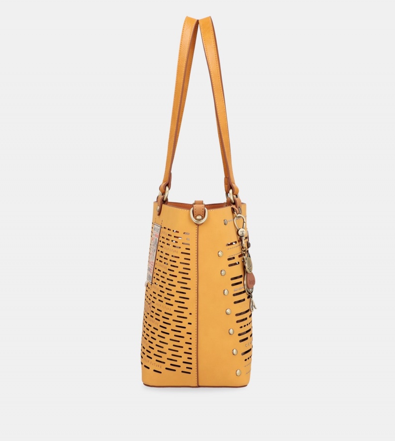 Anekke Nature Pachamama Ochre Large Ženske Torba Tote | 0134986-BD