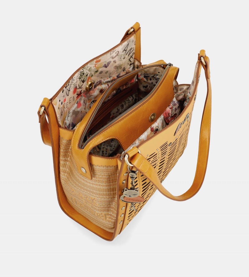 Anekke Nature Pachamama Ochre Ženske Torba Crossbody | 5794612-NX