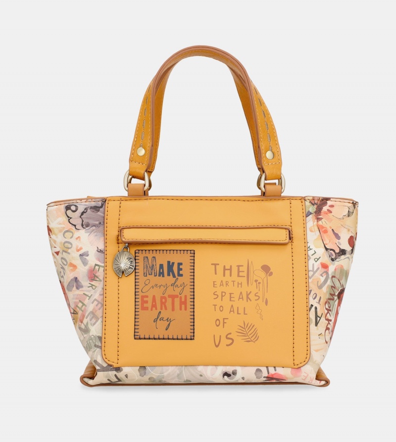 Anekke Nature Pachamama Ochre Ženske Torba Tote | 6904283-MZ