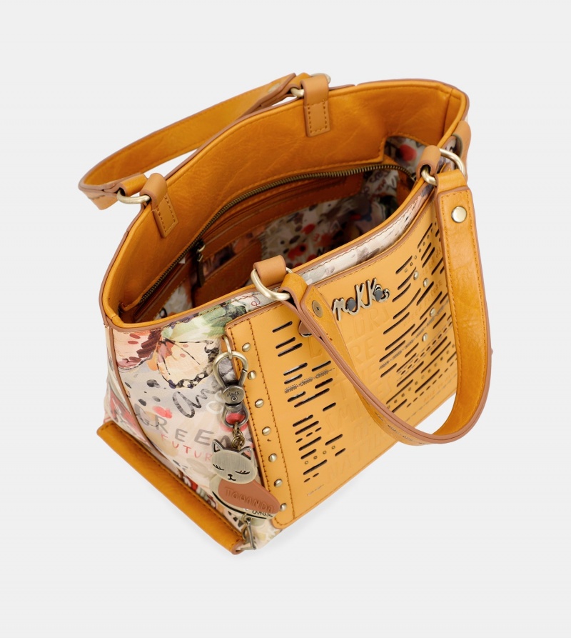 Anekke Nature Pachamama Ochre Ženske Torba Tote | 6904283-MZ