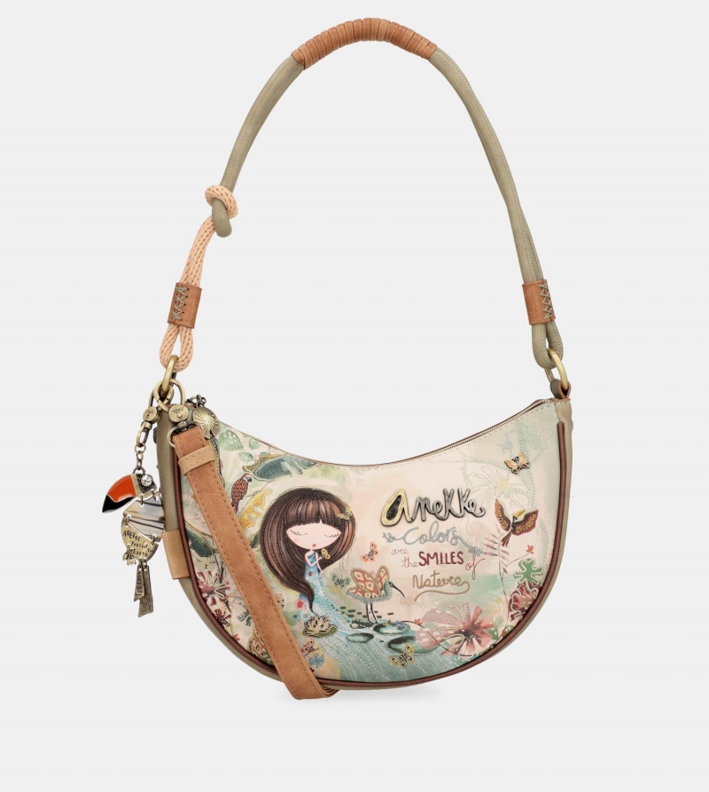 Anekke Oval Plus Messenger Ženske Torba Crossbody | 0197438-JC