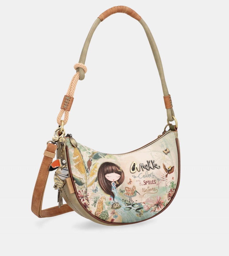 Anekke Oval Plus Messenger Ženske Torba Crossbody | 0197438-JC